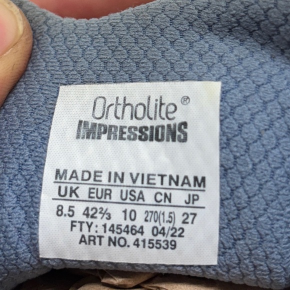 Salomon Ultra Glide Womens Hiking Trail Shoes Blue Grey Size 8.5 - Picture 6 of 6